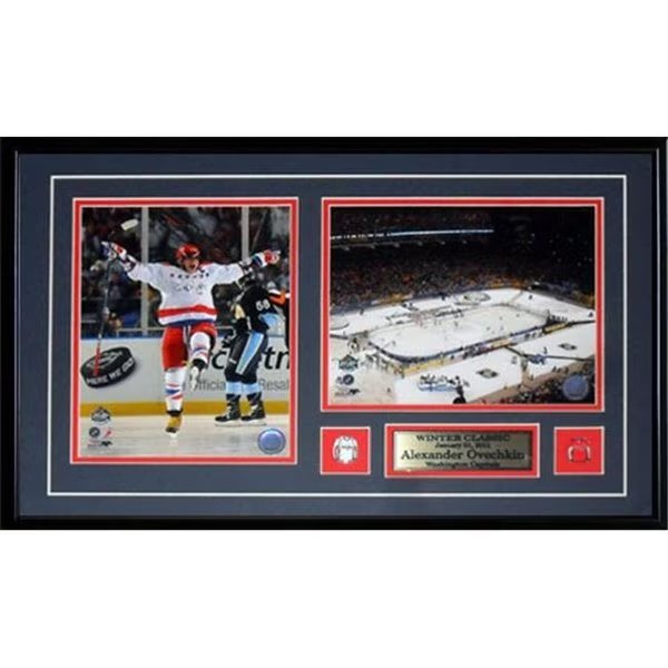 Midway Memorabilia Alexander Ovechkin Winter Classic 2 Photo Frame, Midway Memorabilia, Mfr#: ovechkin_2photo_winter_signed